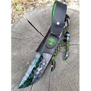 ЗНАХАР IIІ ексклюзивний ніж ручної роботи майстра студії Павла Гончаренка, сталь CPM® 121rex™ 68-69 HRC. Photo 3